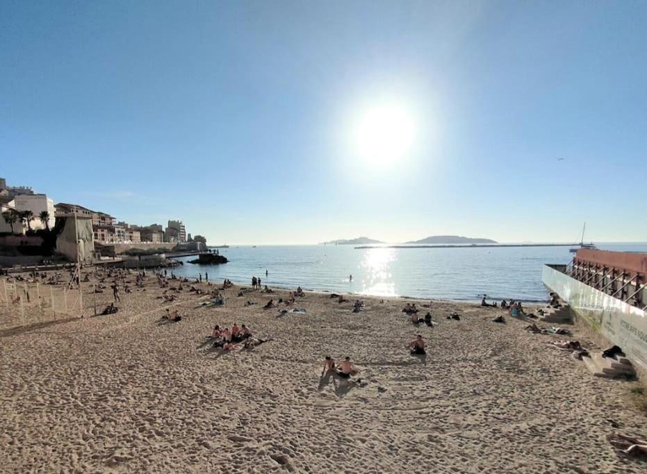 Loft Spacieux-2 Min De La Plage Marseille Kültér fotó
